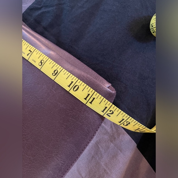 MATT & NAT EUC purple briefcase style bag. Vegan. - Picture 2 of 6